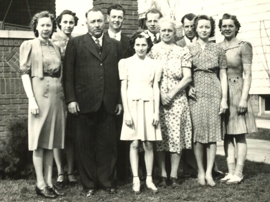 Albert Stetzler family 1941