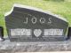 Frederick Joos and Luella Knapp grave stone