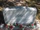 William Joos and Clementine Knapp grave stone